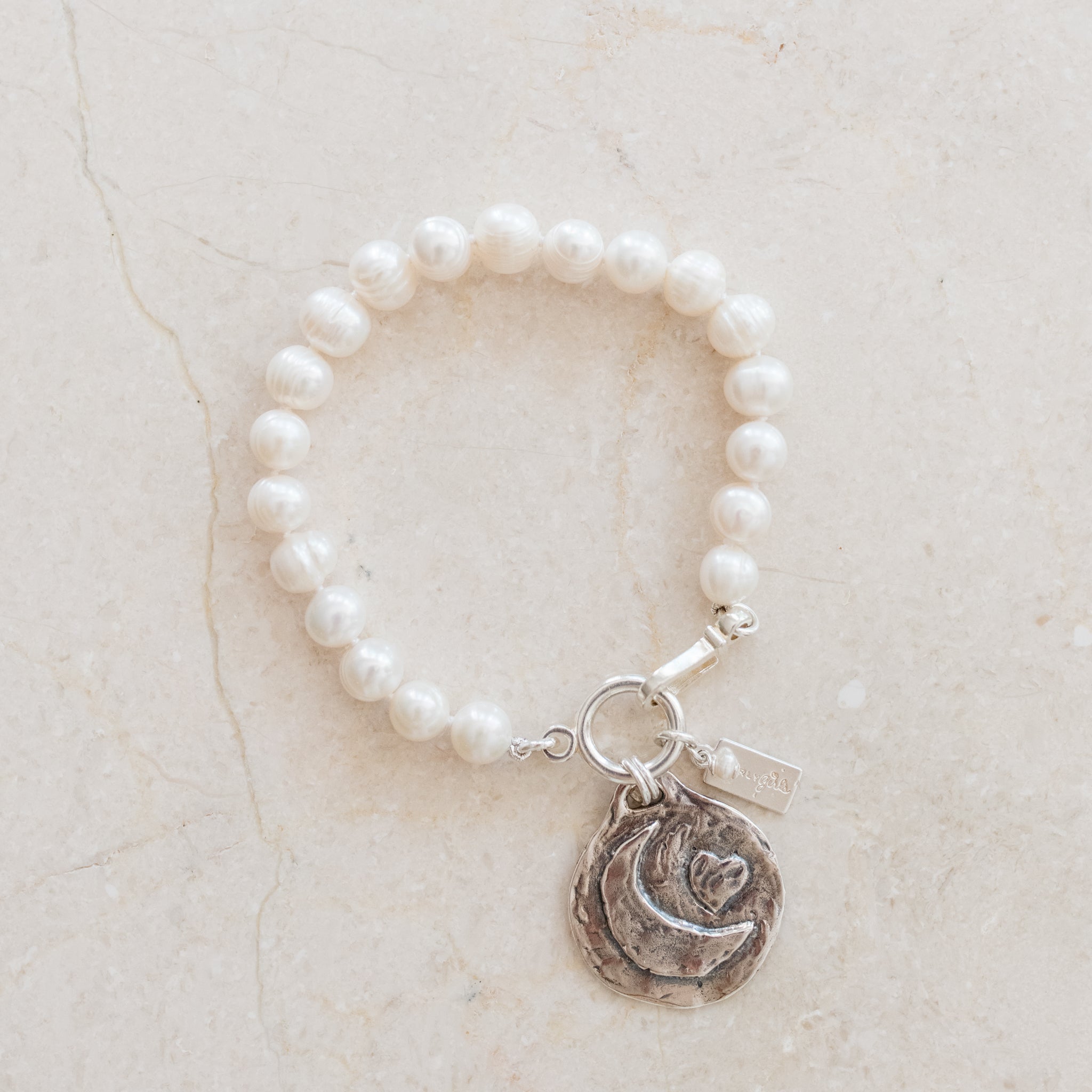 Love Heart Token Bracelet – Marissa Collections